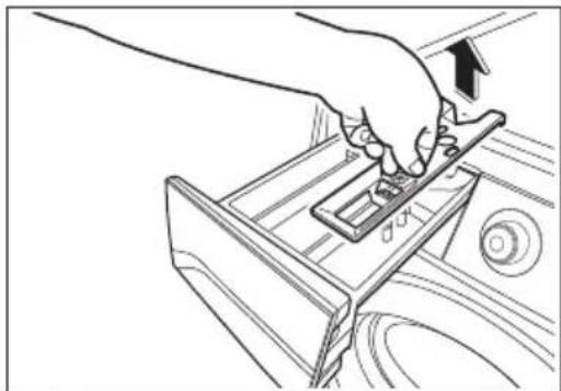 ELECTROLUX EWF12732S - Cleaning The Dispenser Drawer - 3