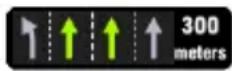 Sygic Fleet Navigation 2D software - Enable lane assistant - 1