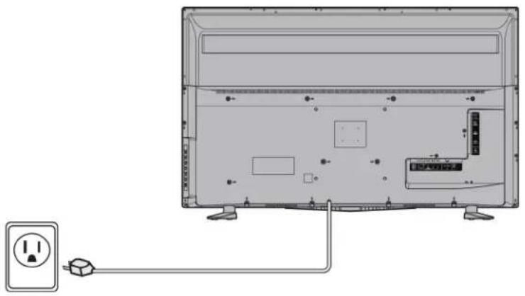 INSIGNIA NS-43D420NA16 - Connecting power - 1