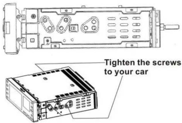 Tighten the screws to your car