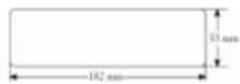 HYUNDAI H-CDM8055 - DIN FRONT-MOUNT (Method A) Installation Opening - 1