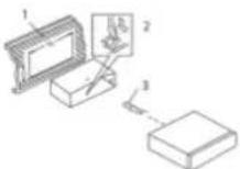 HYUNDAI H-CDM8033 - DIN FRONT-MOUNT (Method A) - 1