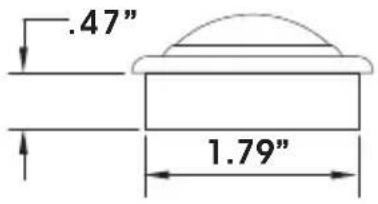 Crunch GRP5.2C - SPEAKER DIMENSIONS - 1