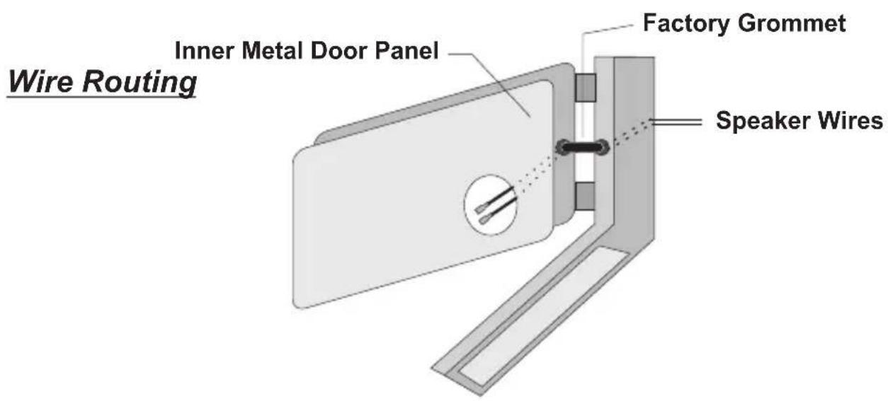 Crunch GRP5.2C - Custom Speaker Location and Installation - 2