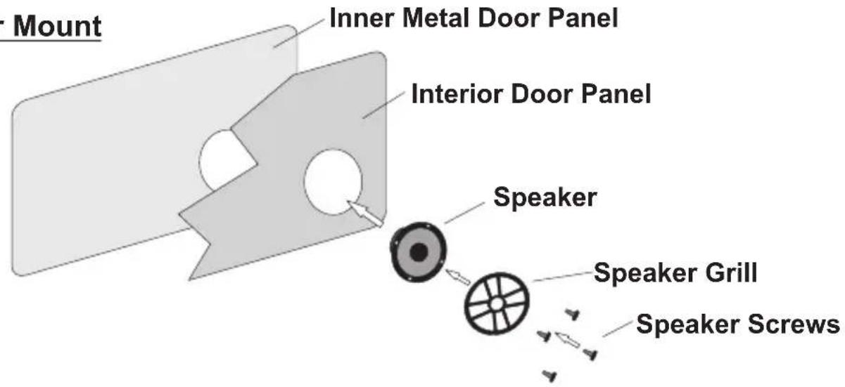 Crunch GRP5.2C - Custom Speaker Location and Installation - 5