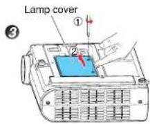 TOSHIBA TDP-S21 - Reset the lamp timer. - 1