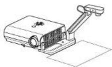 TOSHIBA TDP-S21 - f Lay down a piece of white paper, and adjust so it fills the screen. - 1
