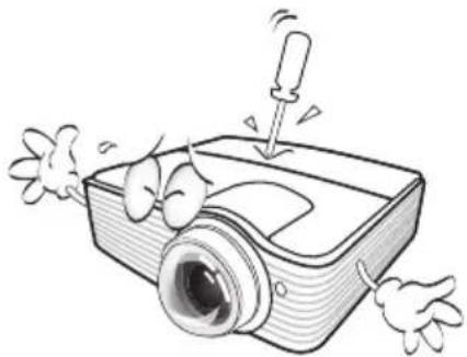 BENQ MP782 ST - Safety Instructions (Continued) - 5