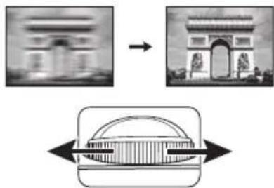 BENQ MP782 ST - Fine-tuning the image clarity - 1