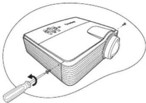 BENQ MP782 ST - Replacing the lamp - 13
