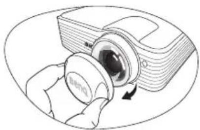 BENQ MP782 ST - Starting up the projector - 3