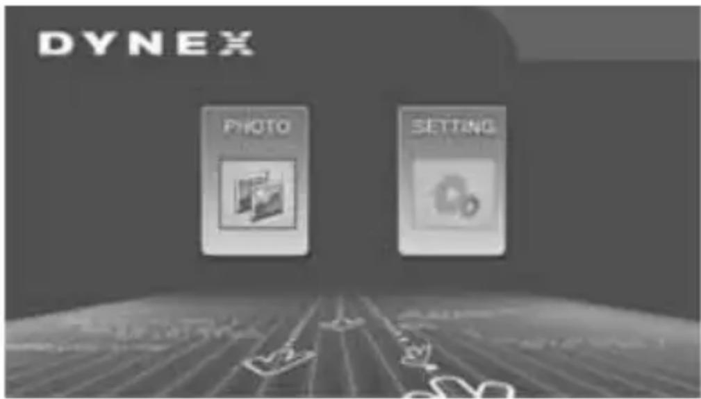 Dynex DX-DPF7-10 MX - To start a picture slide show: - 1