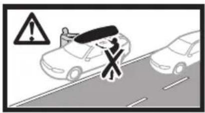 Warning sign showing a traffic officer with a cross symbol, indicating no hazard or absence of warning.