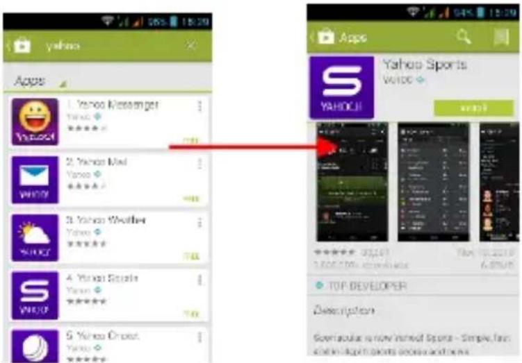 Yahoo Apps 1. Yahoo Messenger Yahoo! 2. Yahoo Mail Yahoo! 3. Yahoo Weather Yahoo! 4. Yahoo Sports Yahoo! 5. Yahoo Cloud Yahoo! YAHOOI Yahoo Sports YOU! NEW! 10:22:19 6:00:15 TOP DEVELOPER Description Sporticular is now Invested Sports - Simple, fan scoring in Apple Sports social and news.