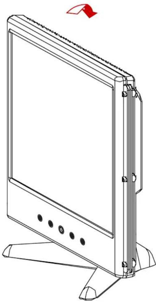 HANNSPREE LM05-19U1-300G - ADJUSTINGTHEVIEWINGANGLE - 1