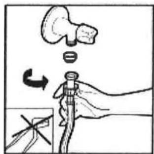 Diagram illustrating a hairpin being adjusted to a handle, with an arrow indicating the process and a magnified inset showing the correct posture.