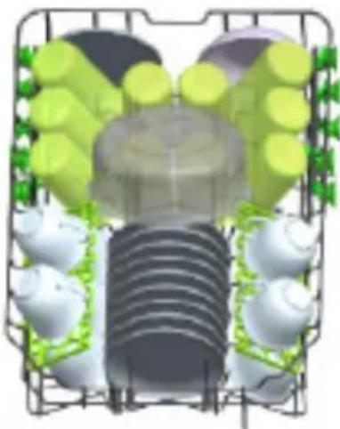 Hansa ZWM 428 WEH - Upper basket - 1