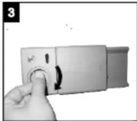 Hansa ZWM 428 WEH - Add rinse aid to the dispenser and adjust setting - 3