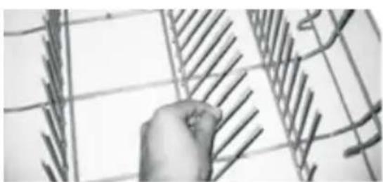 Hansa ZWM 428 WEH - Fold lower basket elements - 1