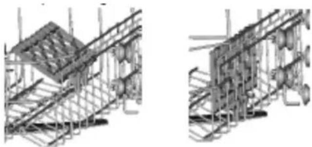 Hansa ZWM 428 WEH - Fold the shelves - 1