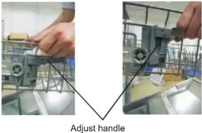 Adjust handle