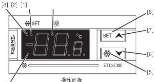 Hoshizaki FTL-140DDAC - 柜内温度设定 - 1