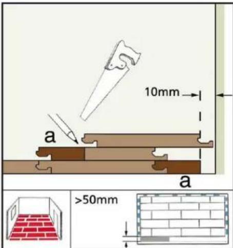 10mm a a >50mm