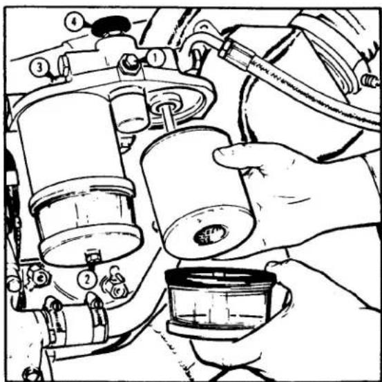 Perkins T6.354MGT - To renew filter elements - 3
