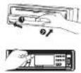 GoldMaster CD-3090 USB - Install the panel - 1