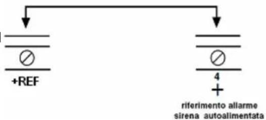 FRACARRO CE2N-416 - +REF: 12V "reference" output; this output is missing during an alarm event - 2