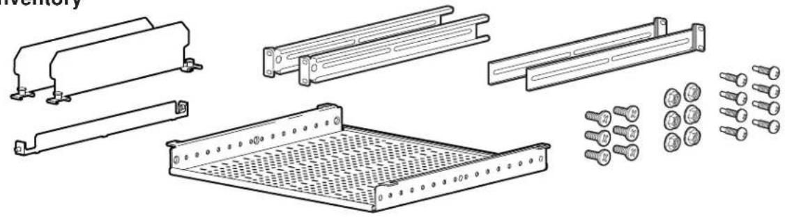 APC AR8125 - NetShelter AV Enclosure Fixed Shelf, 18" to 25" (AR8125)—Installation Instructions - 1