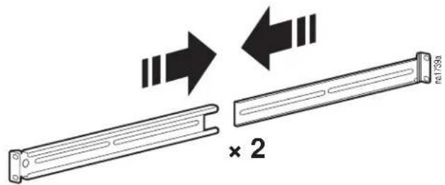 Diagram showing a mechanical component with two views and a dimension label '×2' indicating measurement or scaling.