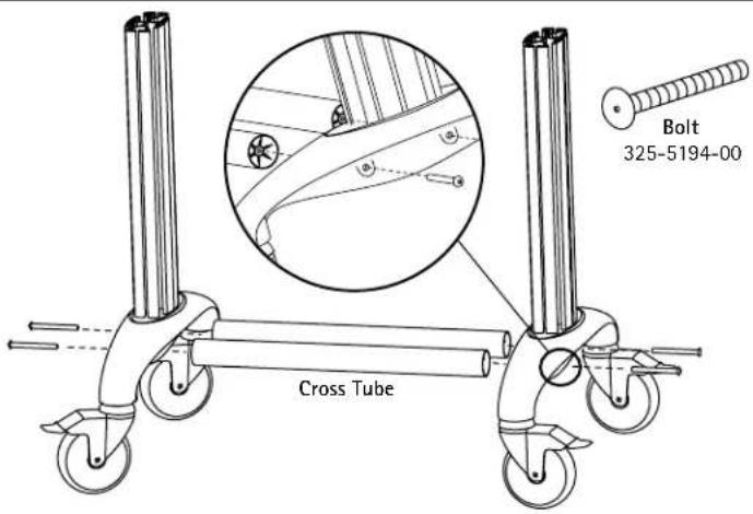 Anthro Convoi tall - Install the Cross Tubes - 1