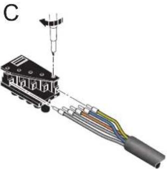 Phoenix IB IL 24 PWR IN/F-D-PAC - You can connect the incoming mains using a power connector. - 2