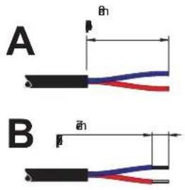 A B