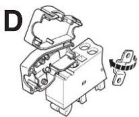 Phoenix IB IL 24 PWR IN/F-D-PAC - Shield connection clamp - 4