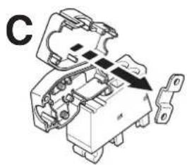 Phoenix IB IL 24 PWR IN/F-D-PAC - Shield connection clamp - 3