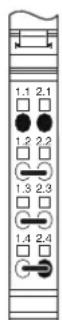 Phoenix IB IL 24 PWR IN/F-D-PAC - NOTE: Disregarding this warning may result in malfunction - 2