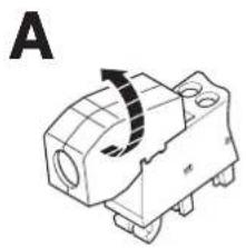 Phoenix IB IL 24 PWR IN/F-D-PAC - Shield connection clamp - 1