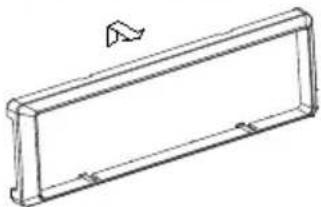 Macrom M-DVD655R - Disassemble trim ring - 1