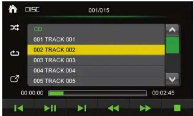 DISC 001/015 CD 001 TRACK 001 002 TRACK 002 003 TRACK 003 004 TRACK 004 005 TRACK 005 00:00:00 00:02:45