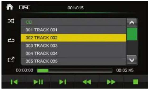 DISC 001/015 CD 001 TRACK 001 002 TRACK 002 003 TRACK 003 004 TRACK 004 005 TRACK 005 00:00:00 00:02:45
