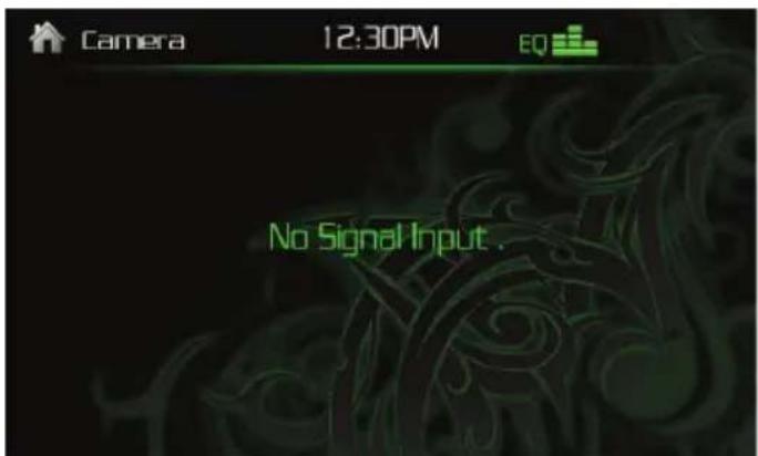 Camera 12:30PM EQ No Signal Input.