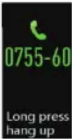 UMAX U-Band 116HR Color - Alarm rozmowy przychodzącej - 1
