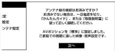 SHARP Aquos 32H40 - メッセージを確認して 決定する - 1