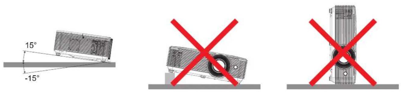 OPTOMA EH336 - Projector installation notice - 1