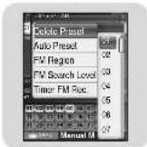 SAMSUNG YP-T8Z - I Delete Preset - 1
