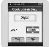 SAMSUNG YP-T8Z - Clock Screen Saver - 2