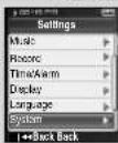 SAMSUNG YP-T8Z - Selecting the Play mode - 7