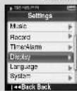 SAMSUNG YP-T8Z - Selecting the Play mode - 5